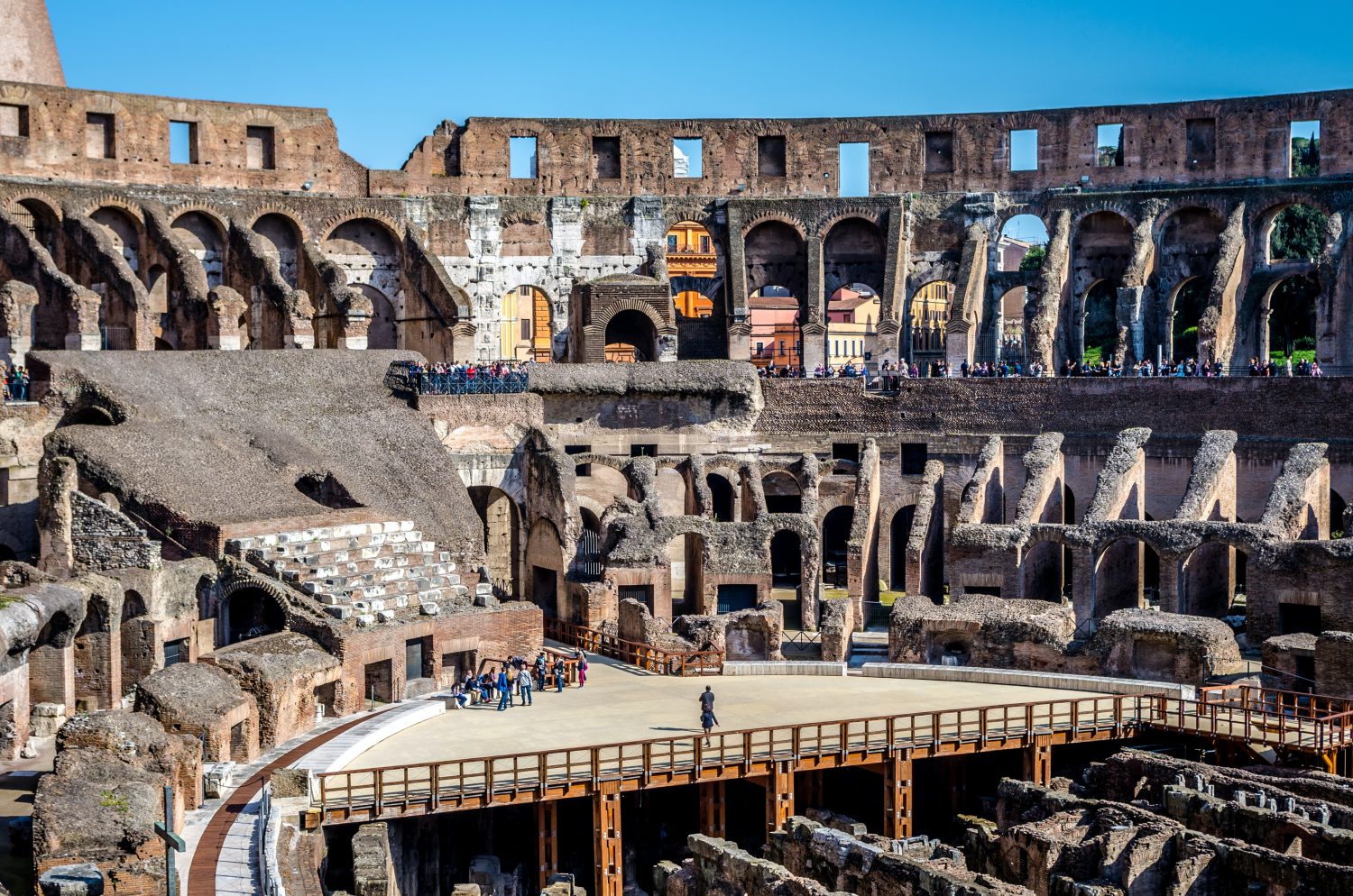 como llegar al coliseo romano