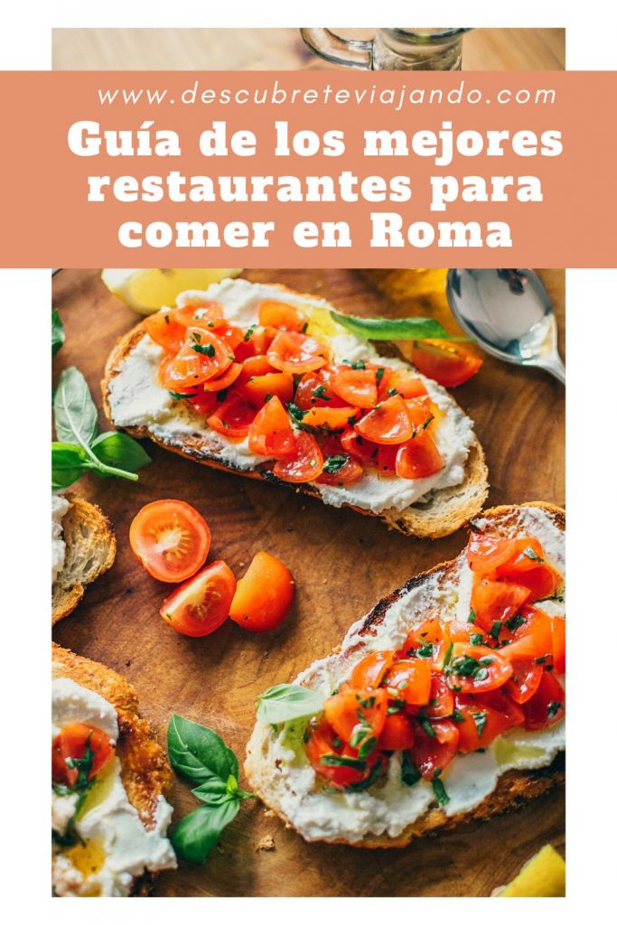 Dónde comer en Roma rico y barato [Por Zonas y con Mapa]